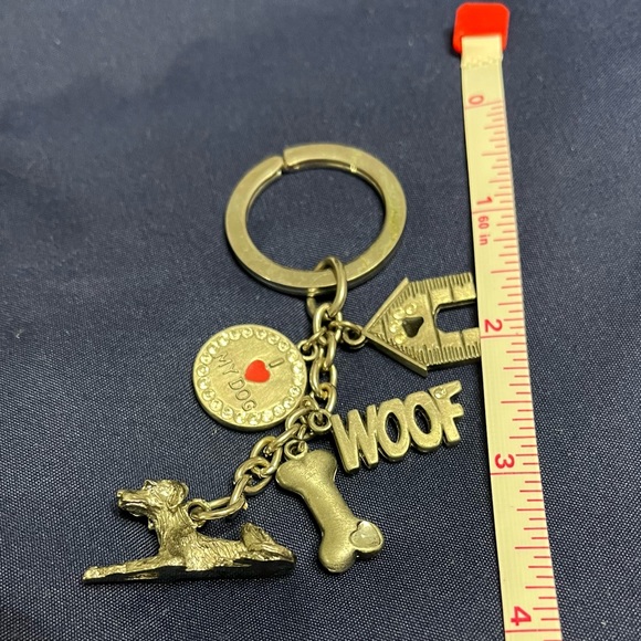 I love my dog silver keychain - Picture 5 of 6